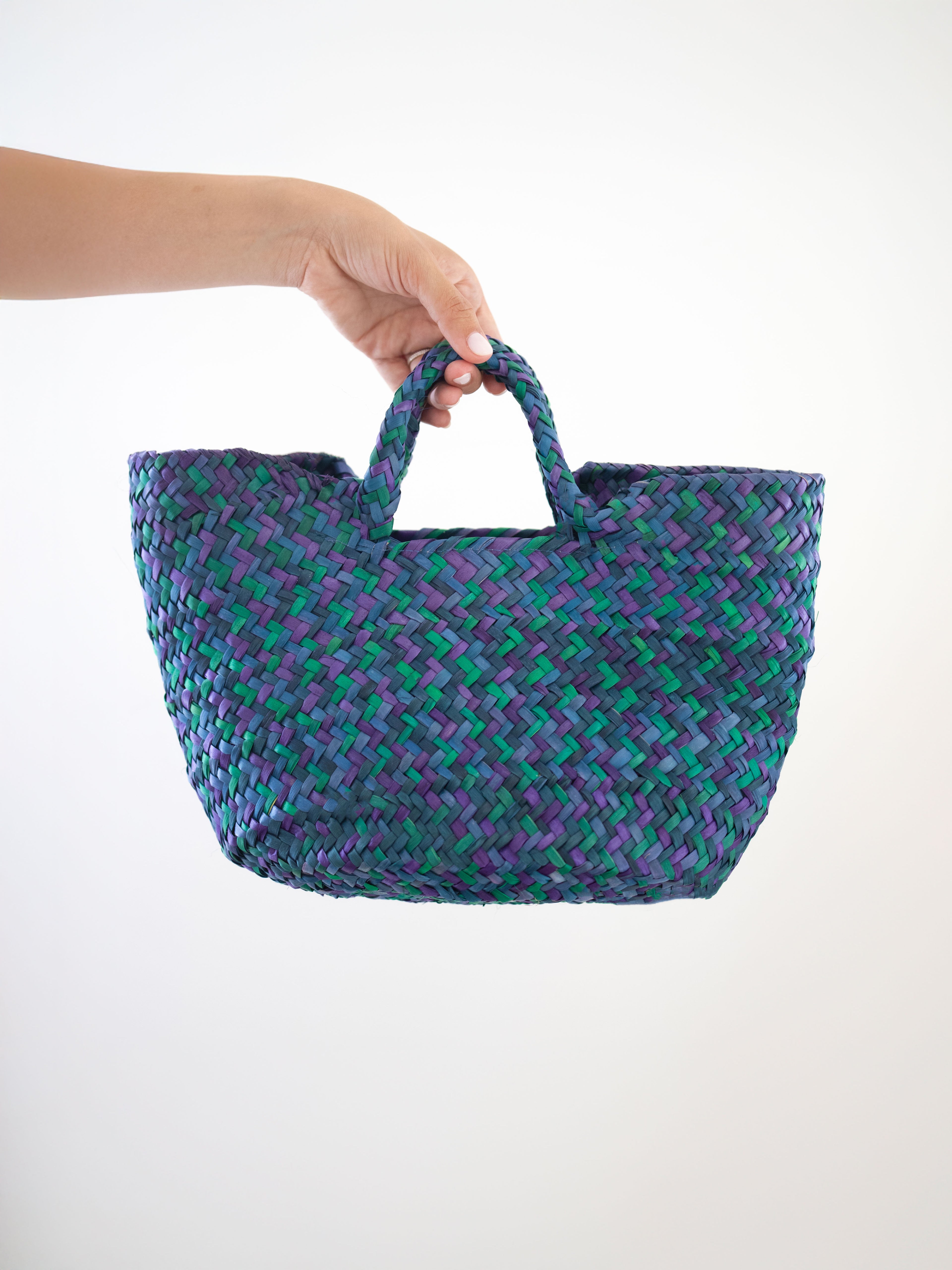 Woven Basket Bag - Sidibou | Cool Colours
