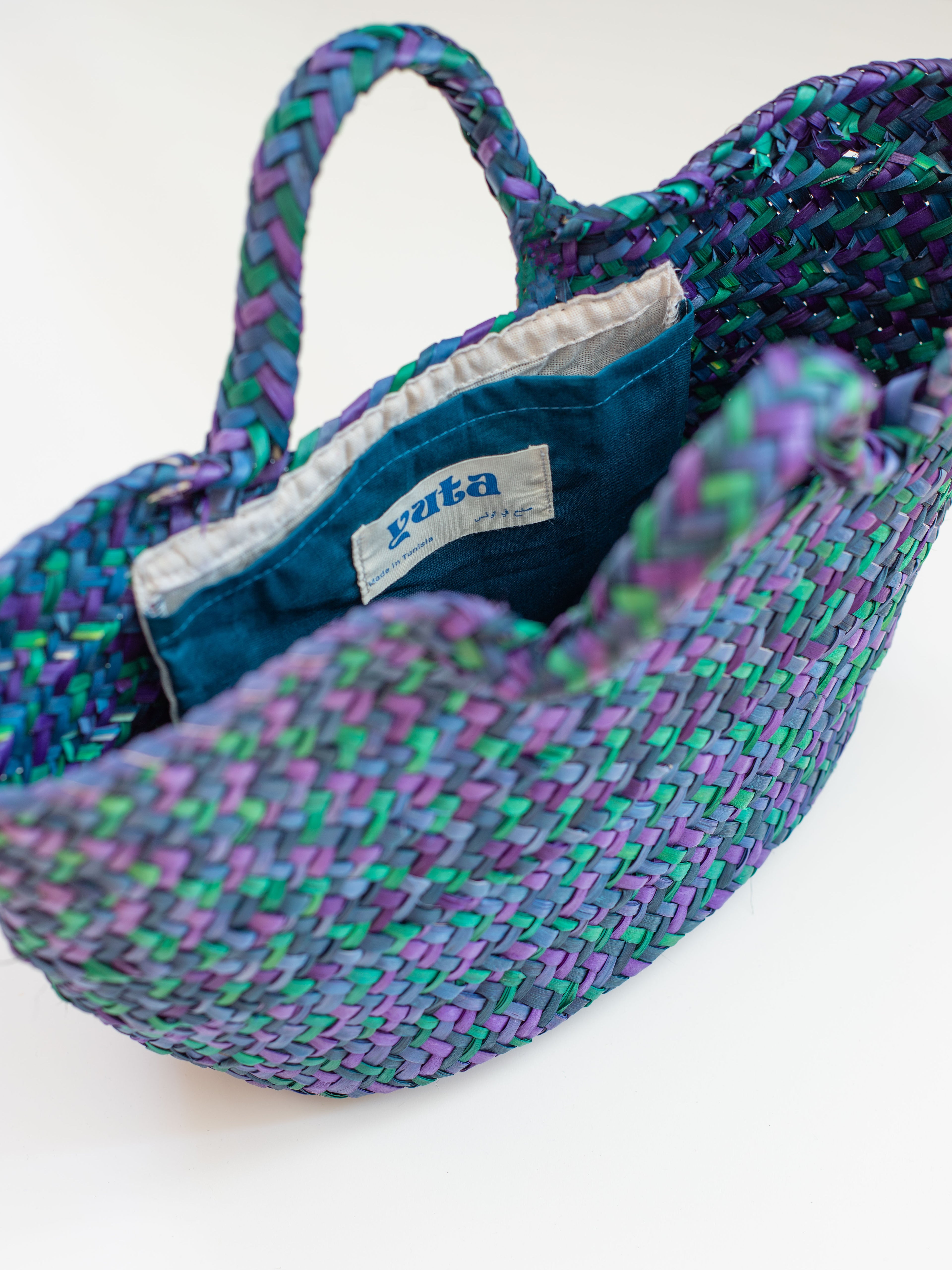 Woven Basket Bag - Sidibou | Cool Colours