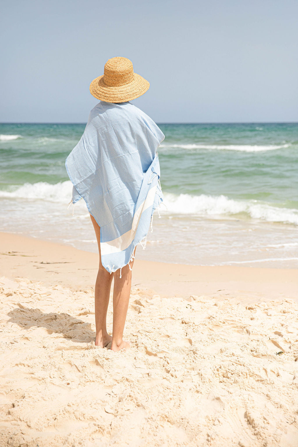 Fouta By Yuta - Hammam Towel Bardo | Baby Blue