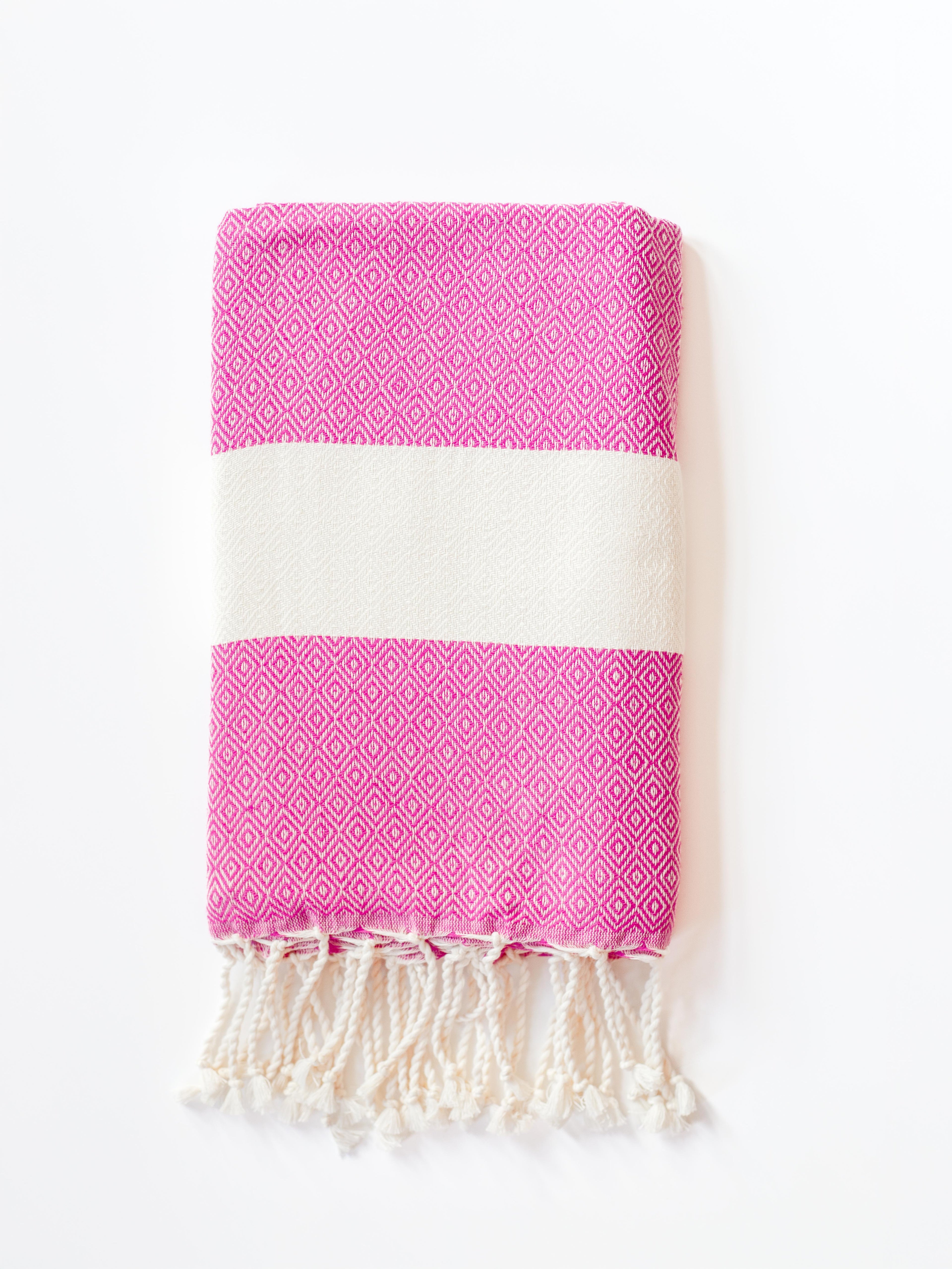 Fouta By Yuta - Hammam Towel Bardo | Hot Pink