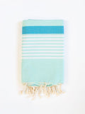 Fouta By Yuta - Hammam Towel Sousse | Aqua - Turquoise