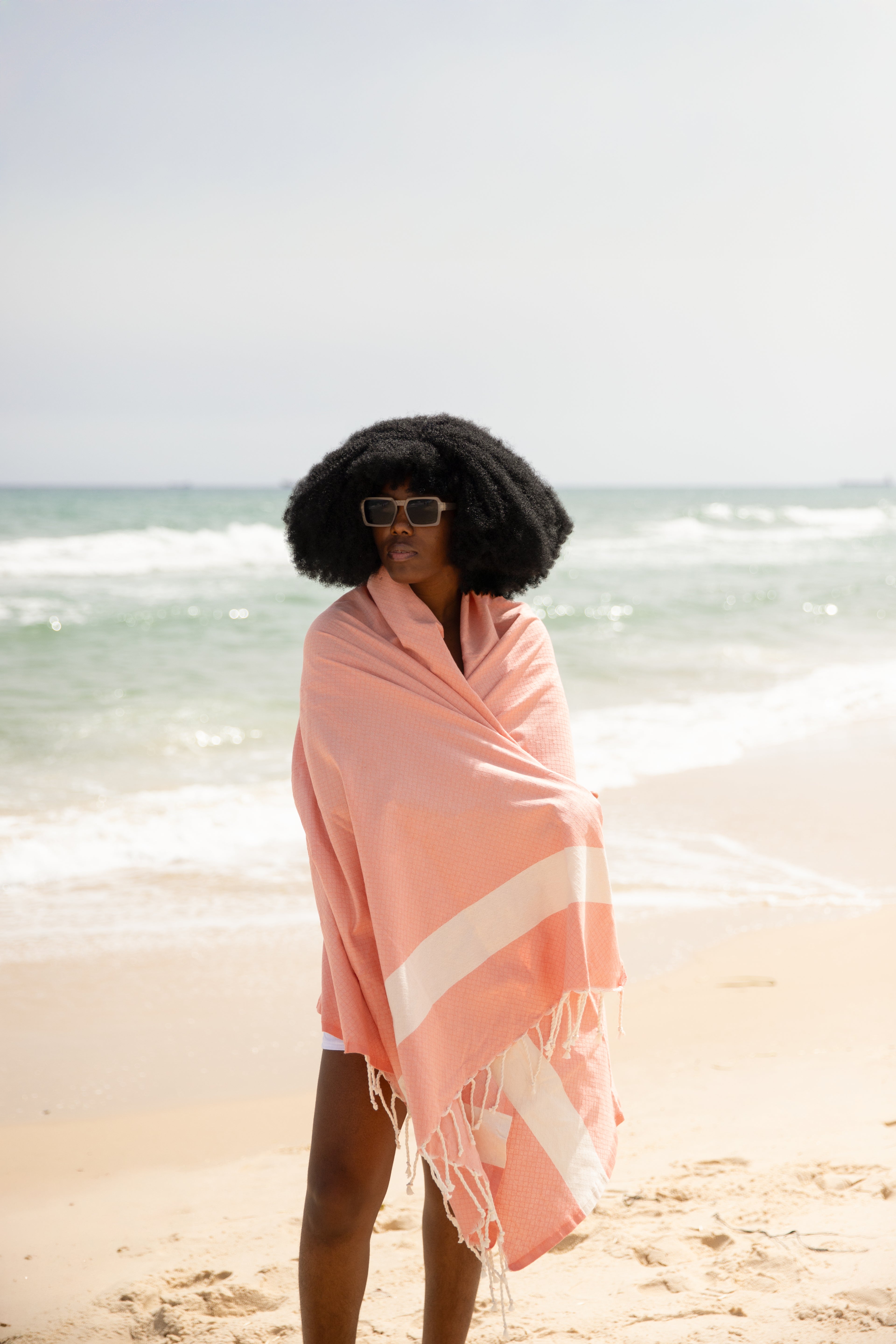 Fouta Towel Mahdia | Coral