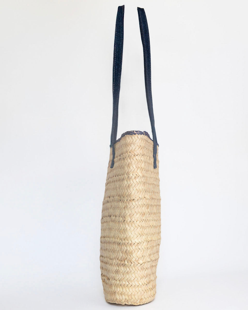 Hammamet Tote Bag | Denim Straps - Navy