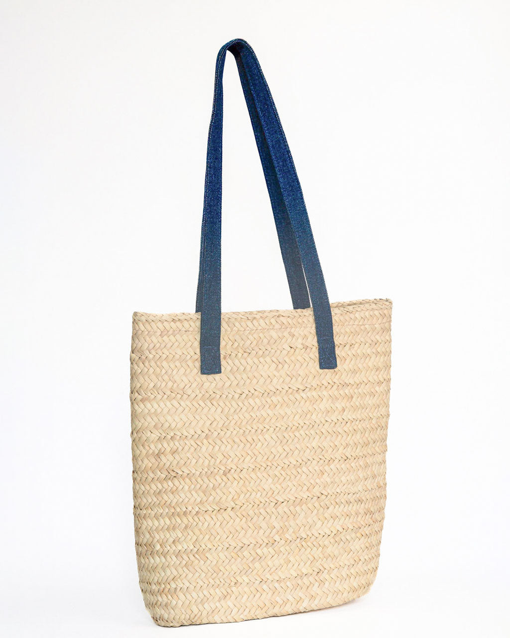 Hammamet Tote Bag | Denim Straps